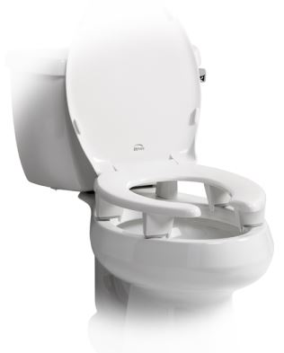 Elevated Toilet Seat with 