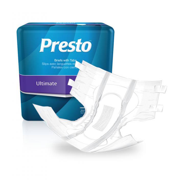 Presto Ultimate Full Fit Briefs with Tabs 2