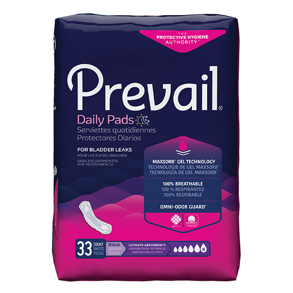 Prevail Daily Pads for Women