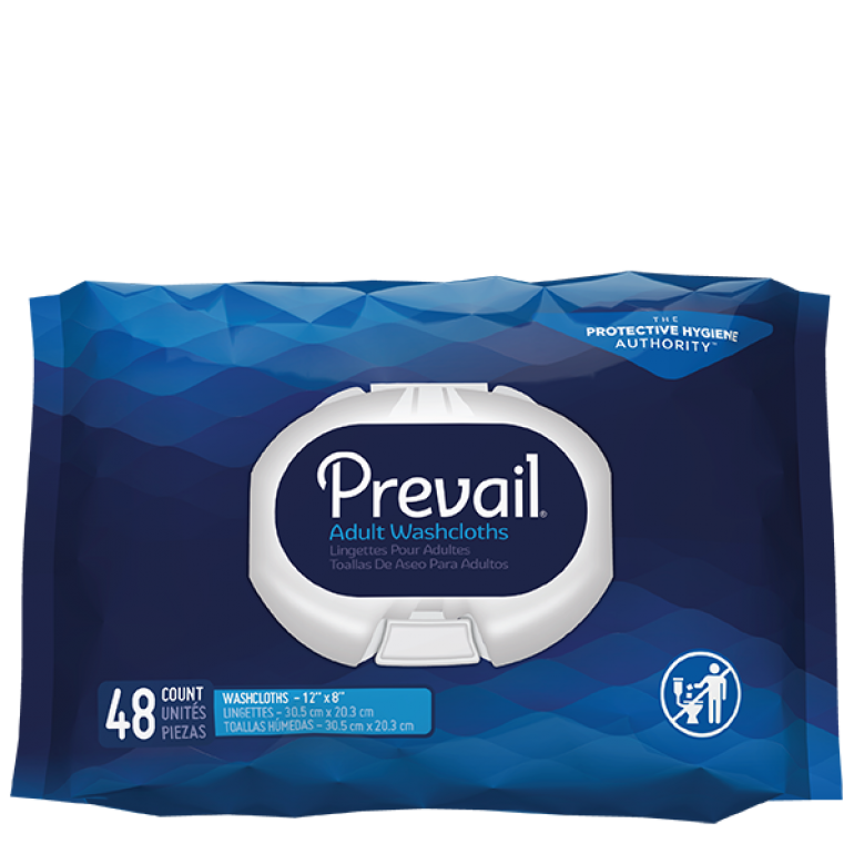 Prevail Adult Washcloths