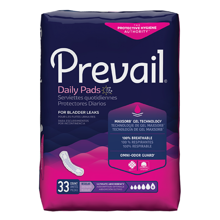 Prevail Daily Pads for Women