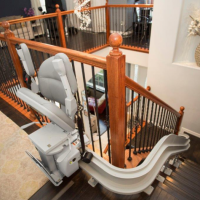 Elite Curved Stairlift 4 thumbnail