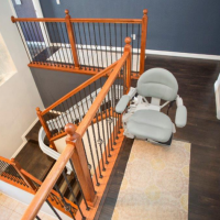 Elite Curved Stairlift 2 thumbnail