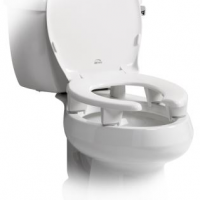 Elevated Toilet Seat with 